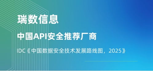瑞數信息獲評API安全推薦廠商，入選IDC中國數據安全技術發展路線圖，展望2025信息技術咨詢服務新篇章